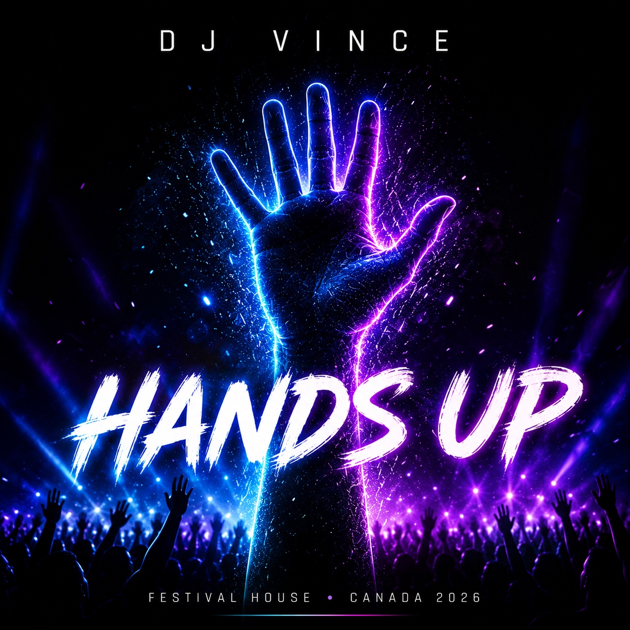 DJ VINCE Hands Up cover art