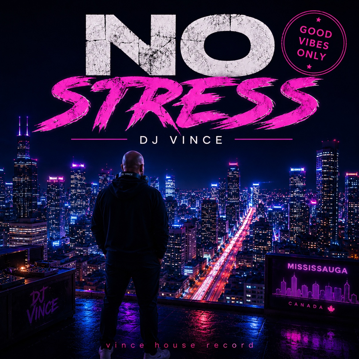 DJ VINCE No Stress cover art